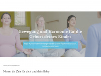 yogaundschwanger.de Webseite Vorschau