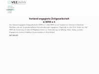vez.nrw Webseite Vorschau