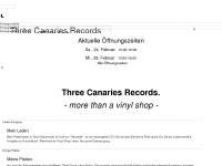 3canaries.com Webseite Vorschau