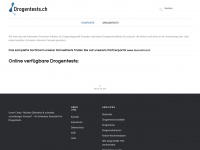 drogentests.ch Webseite Vorschau