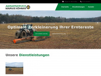 mke-agrar.de Webseite Vorschau