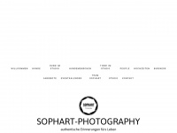 sophart-photography.ch Webseite Vorschau