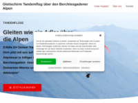 deintandempilot-berchtesgaden.de Webseite Vorschau