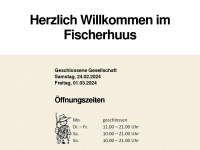 fischerhuus.ch Webseite Vorschau
