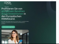 conda-capital.com Webseite Vorschau