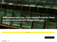 cinu.ch Webseite Vorschau