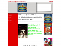 fellbacher-weihnachtscircus.com Webseite Vorschau
