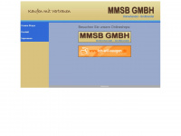 mmsb.de Webseite Vorschau
