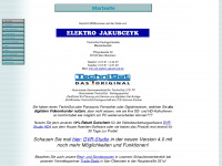 elektro-jakubczyk.de Webseite Vorschau
