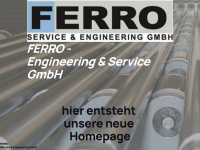 ferro-gmbh.com Webseite Vorschau