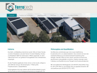 ferrotech.de Webseite Vorschau