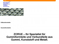 zorge.com Webseite Vorschau