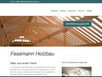 fessmann-holzbau.de Webseite Vorschau