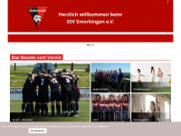 ssv-emerkingen.de Webseite Vorschau
