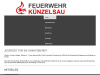 feuerwehr-kuenzelsau.de Webseite Vorschau