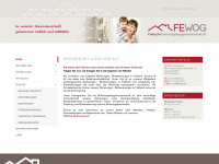 fewog.de Webseite Vorschau