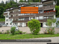 fewo-tannenblick.de Webseite Vorschau