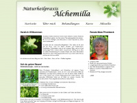 naturheilpraxis-alchemilla.de Webseite Vorschau