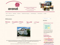 aranat.de Webseite Vorschau