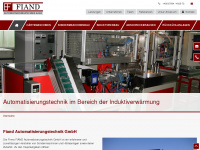 fiand-automatisierungstechnik.de Webseite Vorschau