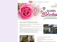 blumen-stirba.de Webseite Vorschau