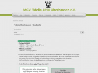 fidelia-oberhausen.de Webseite Vorschau