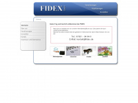 fidex.de Webseite Vorschau