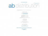 ab-distribution.de Webseite Vorschau