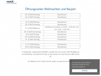 medix-praxis-zollikerberg.ch Webseite Vorschau
