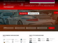 sportwagenhandel.at Webseite Vorschau