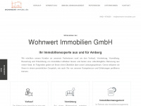 wohnwert-immobilien.com Webseite Vorschau
