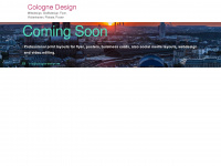 cologne-design.de Webseite Vorschau