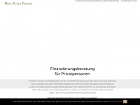 bestplace-finanz.de Webseite Vorschau