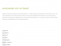architektur3.ch Webseite Vorschau