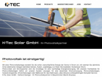 k-tec.co.at Webseite Vorschau