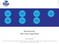barramundi-aquakultur.de Webseite Vorschau