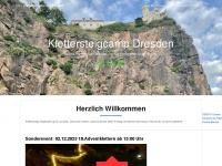 klettersteigcamp-dresden.de Webseite Vorschau