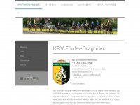 fuenferdragoner.at Webseite Vorschau