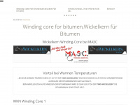 wkn-winding-core.com Webseite Vorschau