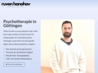 psychotherapie-hanohov.de Webseite Vorschau