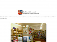 hachberg-bibliothek.de Webseite Vorschau