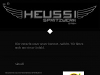 spritzwerk-heussi.ch Webseite Vorschau