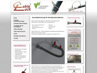 cablelock.de Webseite Vorschau