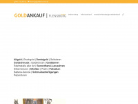 flensburger-goldankauf.de Webseite Vorschau
