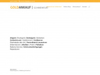 schweinfurter-goldankauf.de Webseite Vorschau
