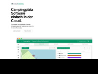 cloud-camping.com Webseite Vorschau