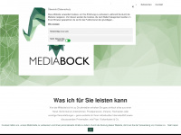 mediabock.de Webseite Vorschau