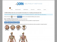 dorn-selfhelp.org Webseite Vorschau