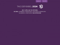 tag-der-bibel2024.de Webseite Vorschau
