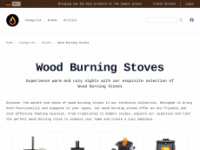 fireplacesandstove.com Webseite Vorschau